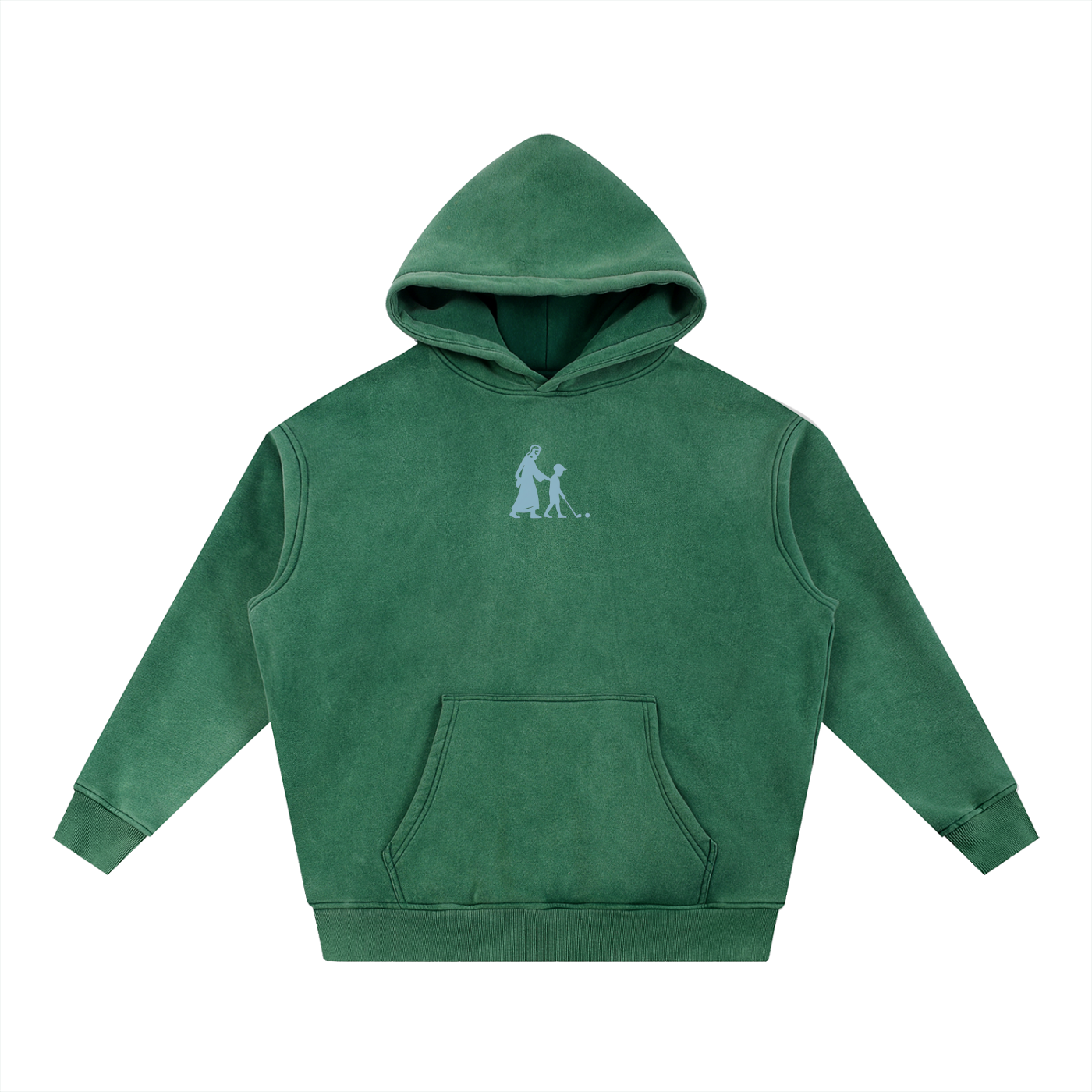 Straight Course Snow Washed Hoodie