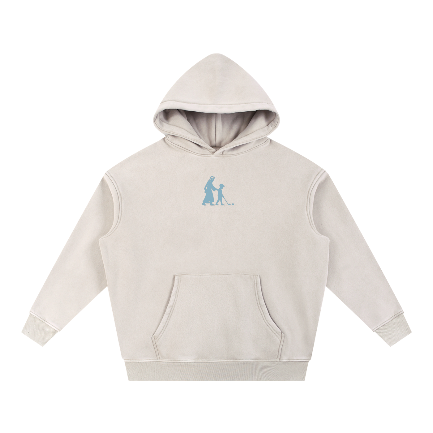 Straight Course Snow Washed Hoodie