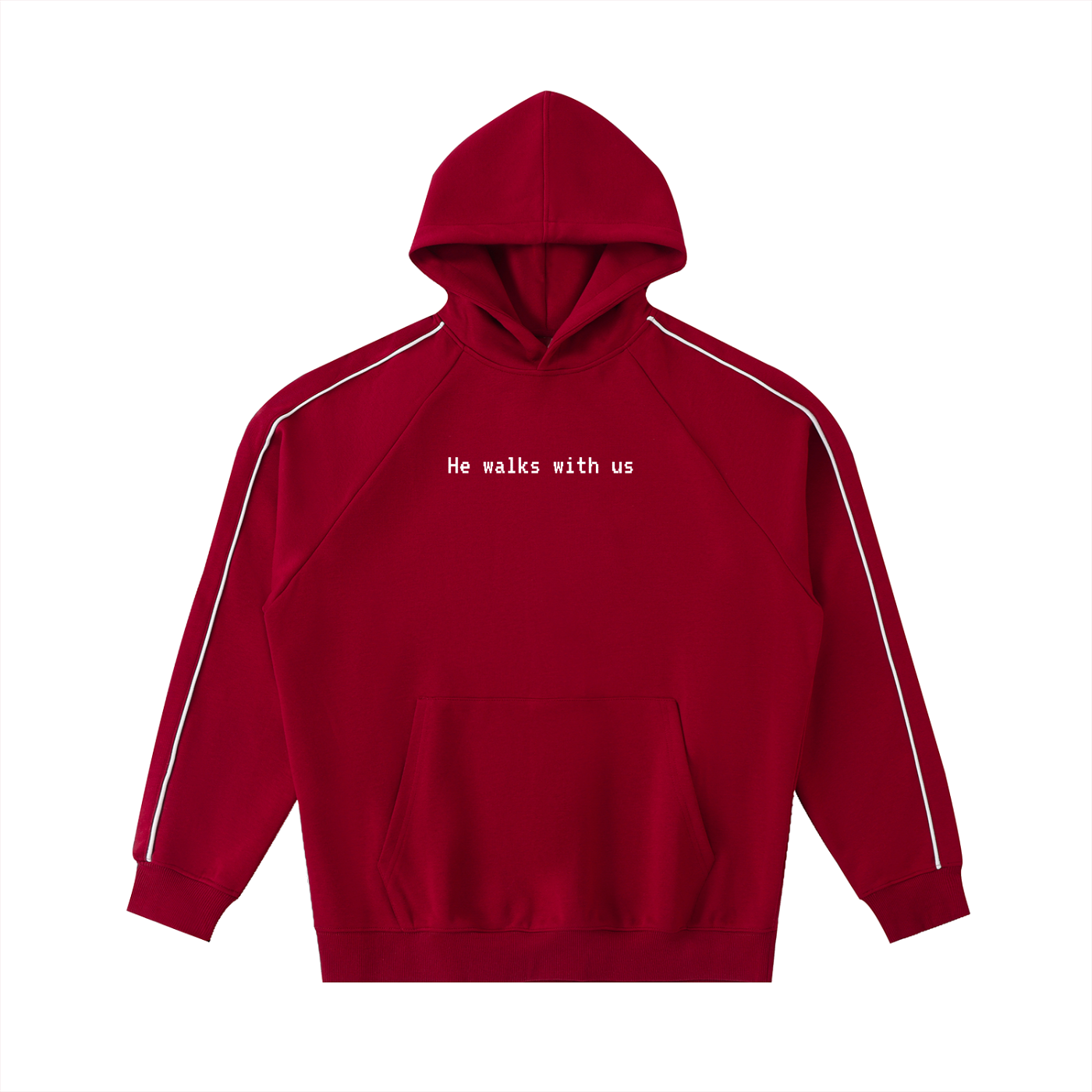 "He walks with us" Hoodie