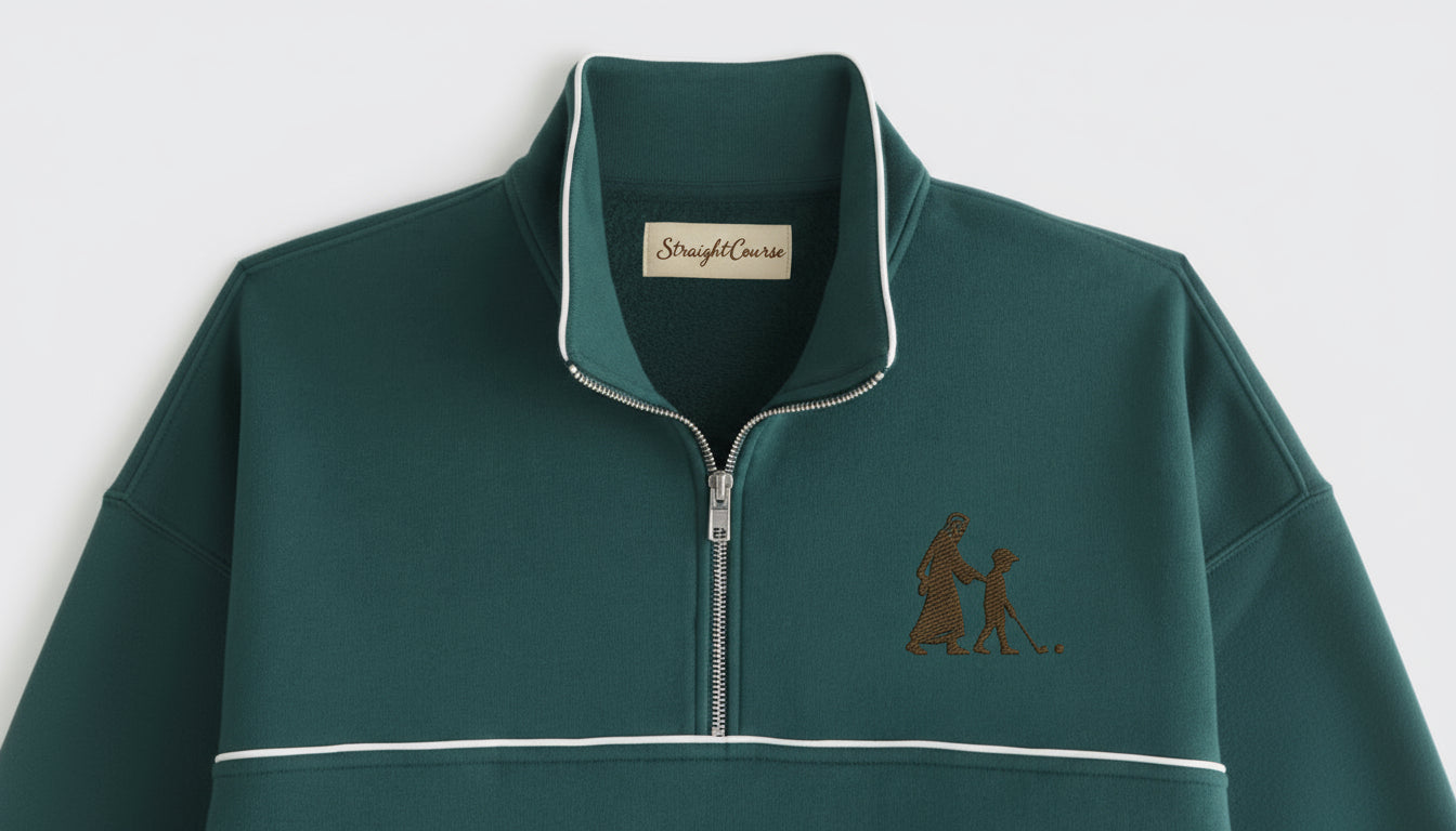 The "Walk with God" Retro Q-Zip