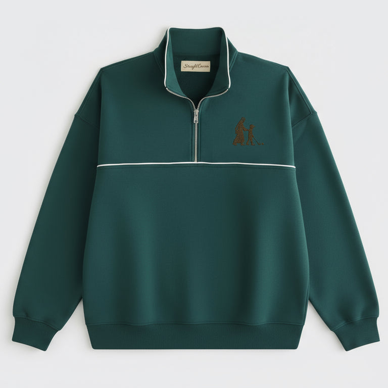 The "Walk with God" Retro Q-Zip