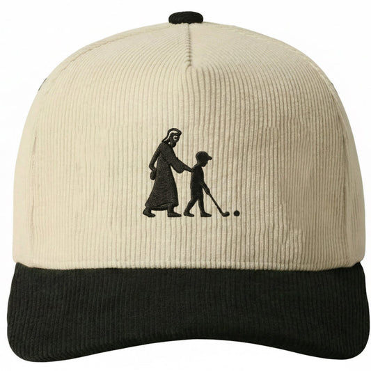 "Walk with God" Corduroy Hat