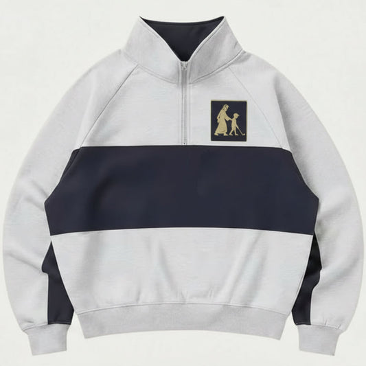 The “Walk with God” Chest Stripe Q-Zip