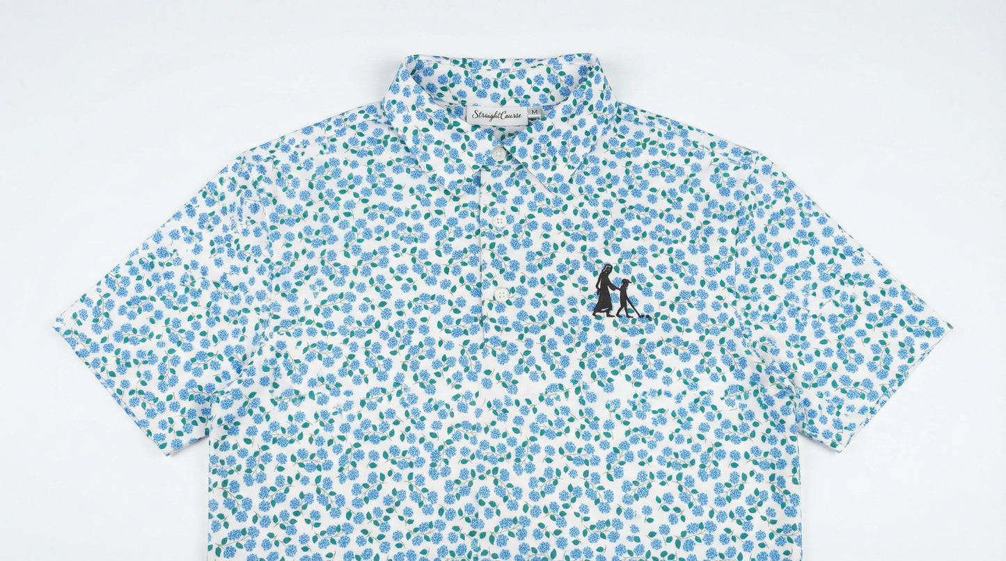 The "Proverbs 3:6" Floral Polo