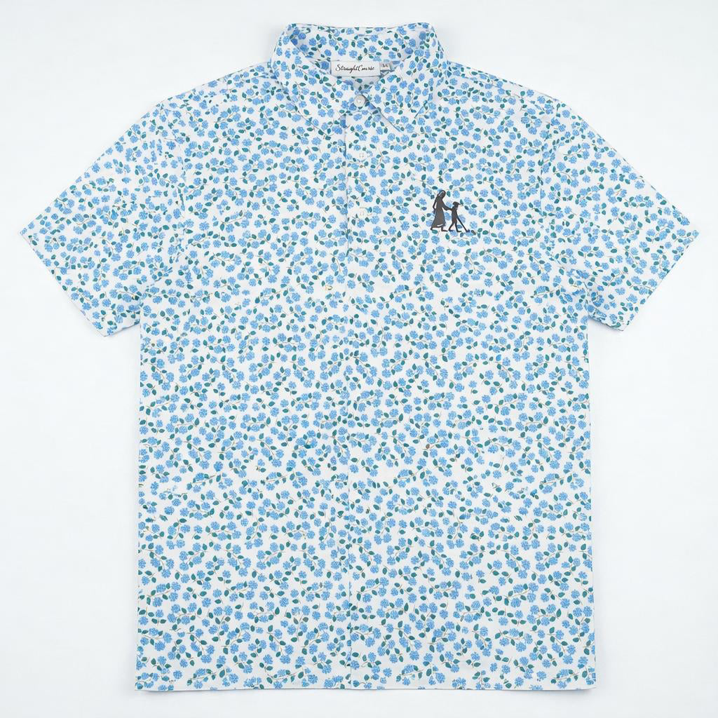 The "Proverbs 3:6" Floral Polo