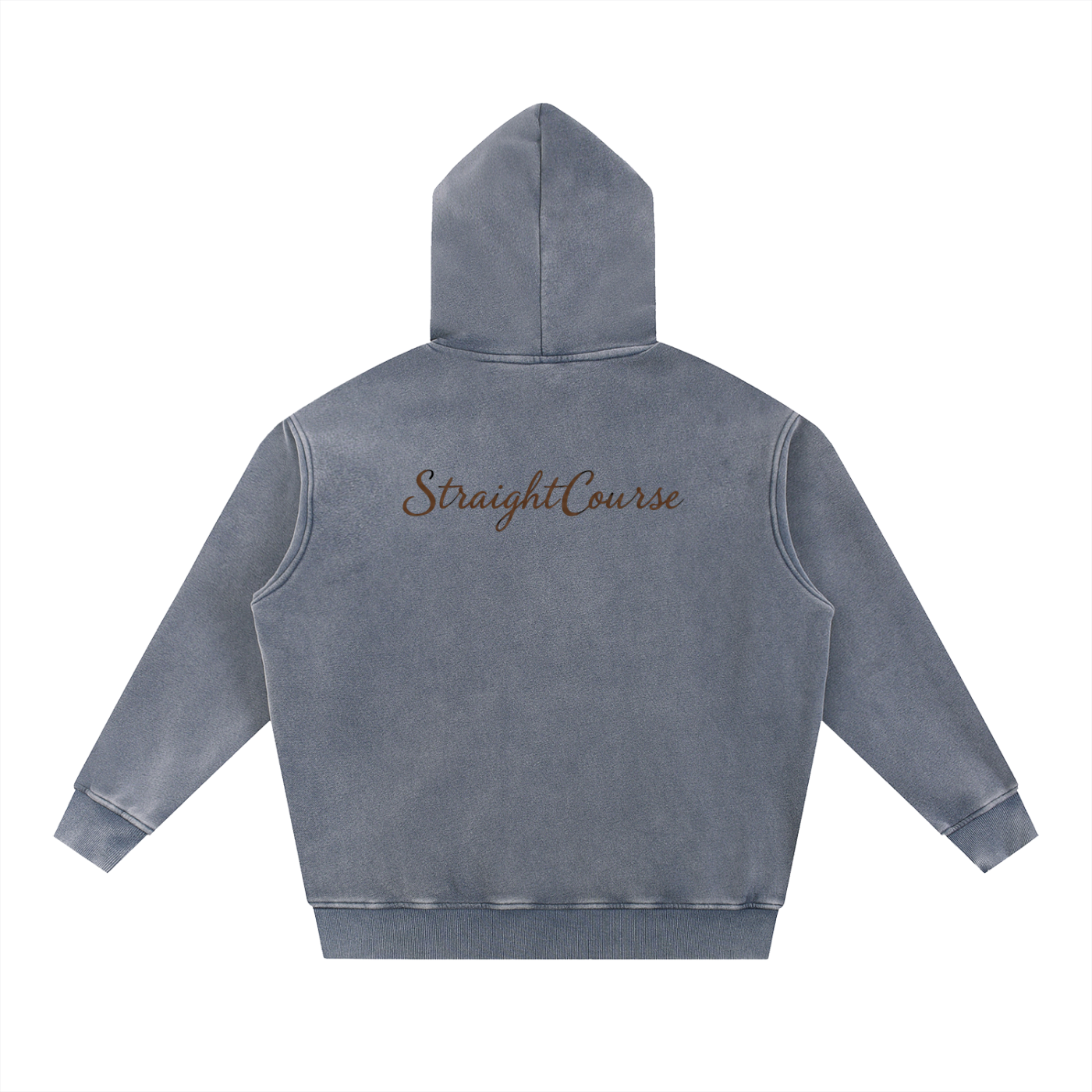 Straight Course Snow Washed Hoodie