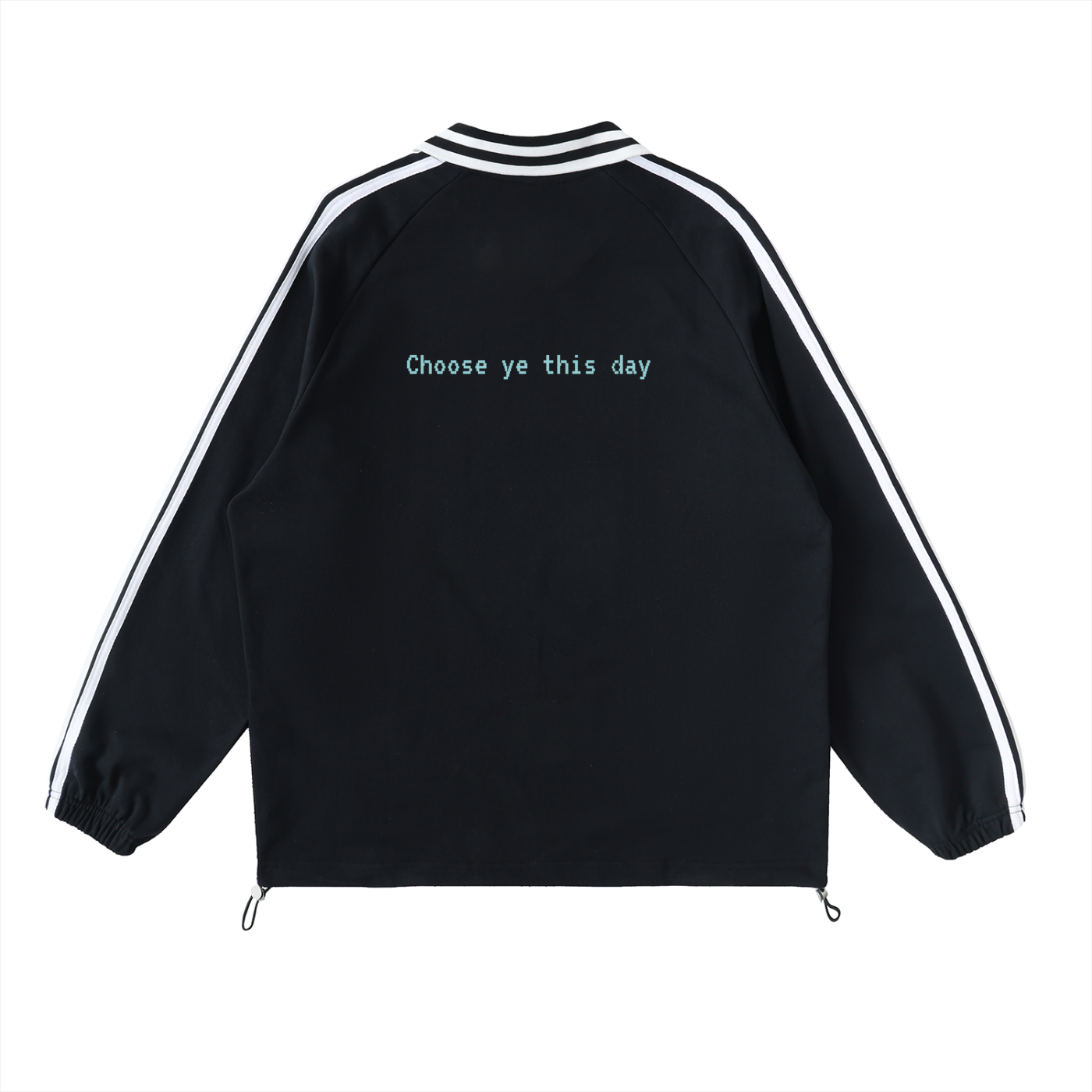 "Choose ye this day" Vintage Crew-Neck Black